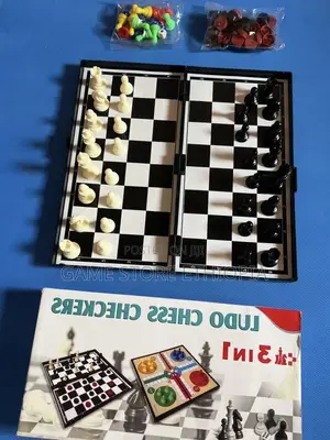 Ludo + Chess + Checkers ዳማ + ሉዶ Price 3200