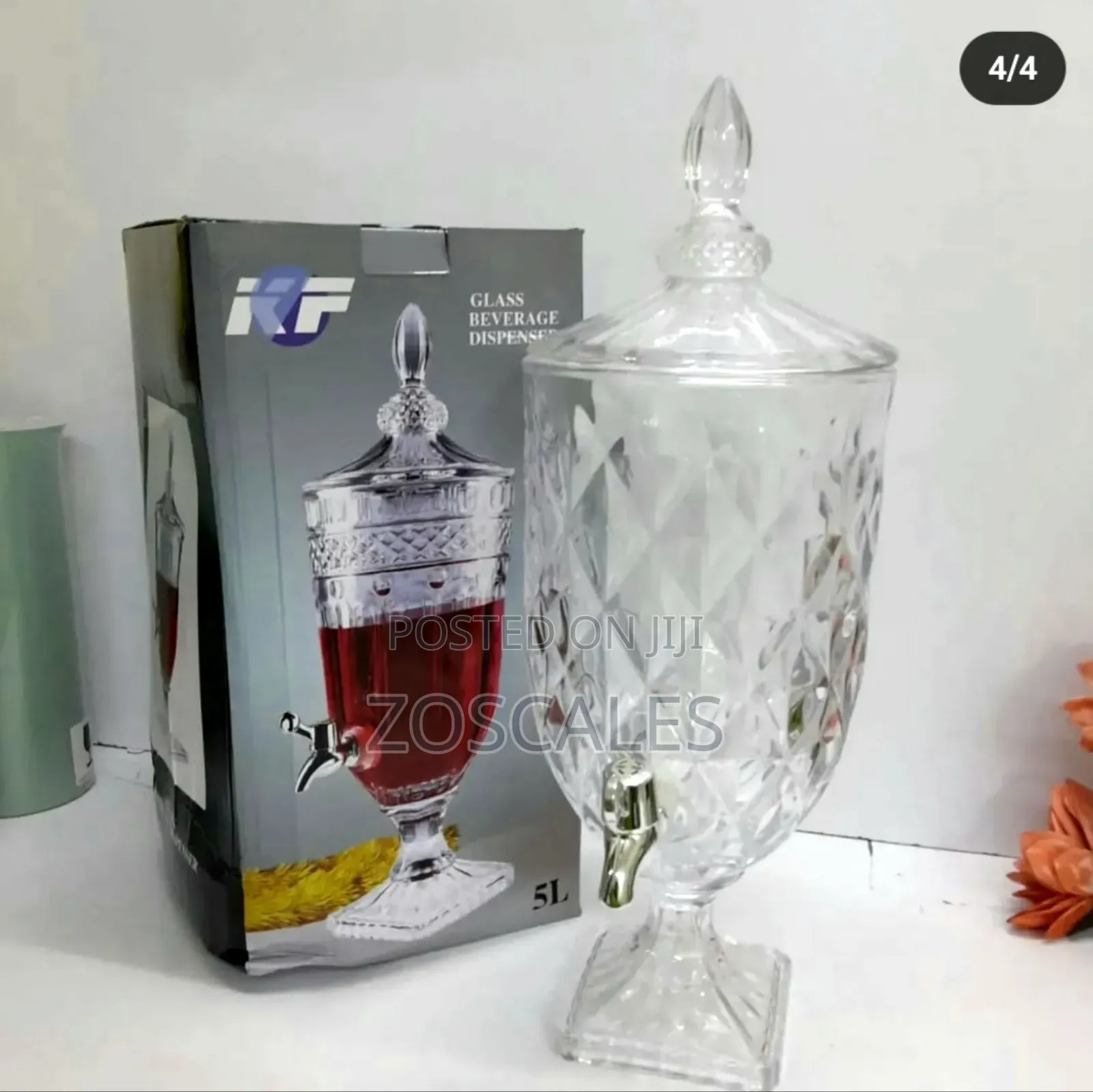 3 Liter Glass Dispenser