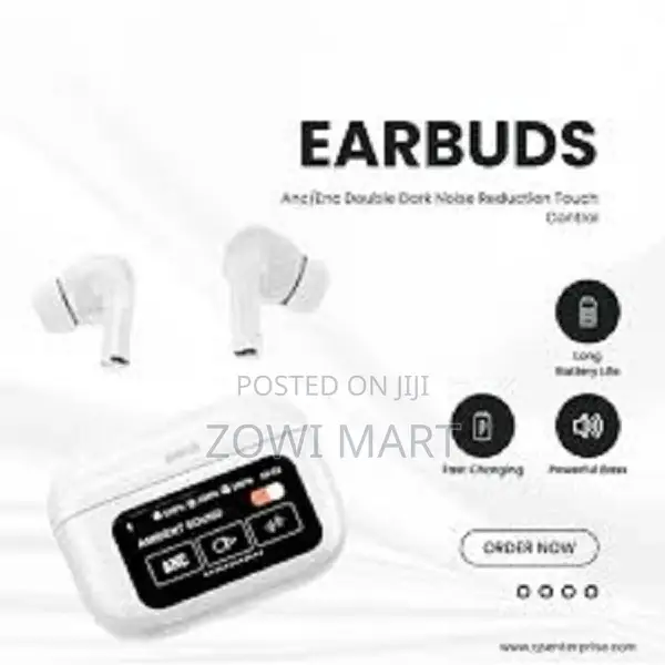ANC/ENC Double Dark Noise Reduction Touch Control Earbuds
