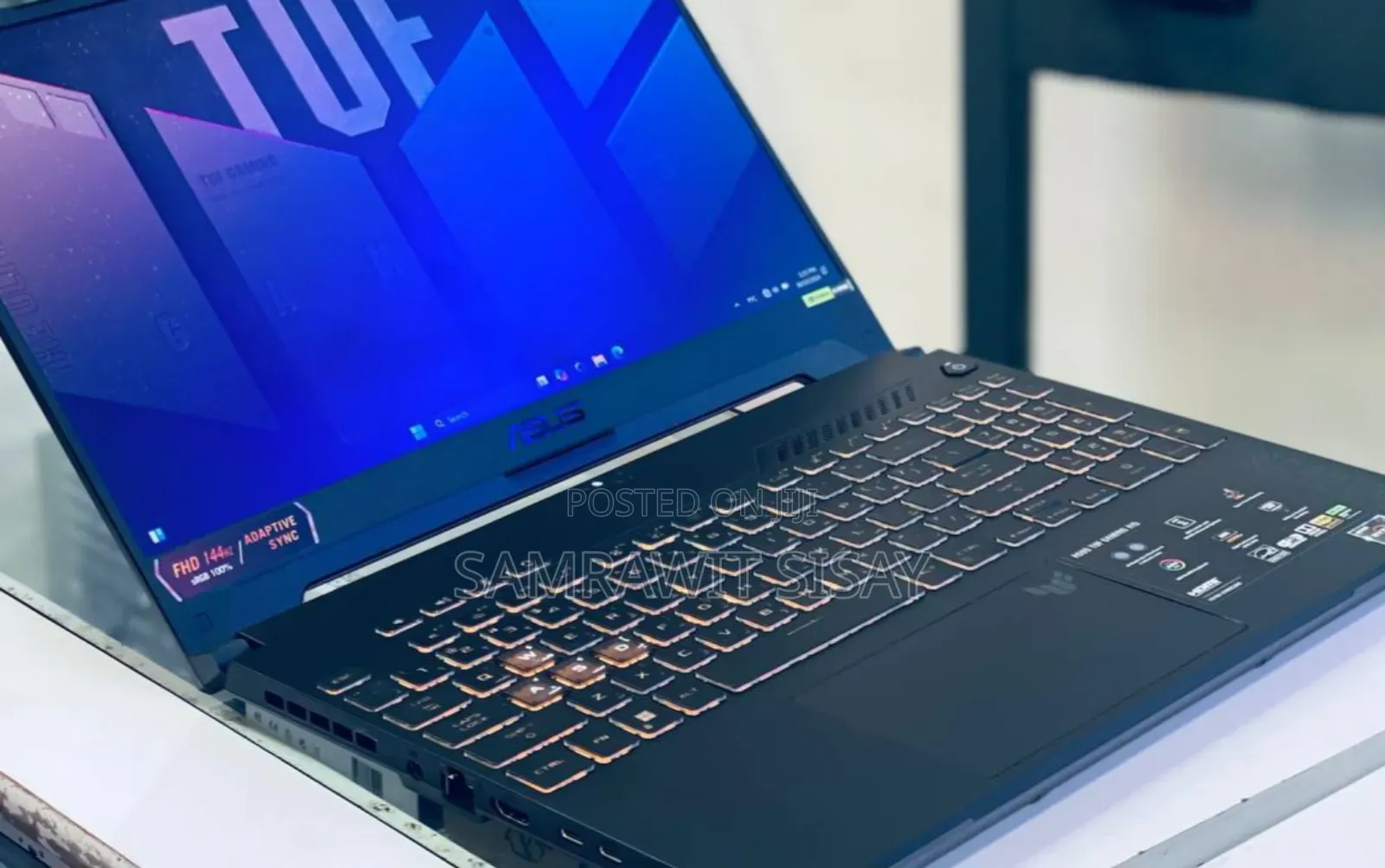 New Laptop Asus TUF Gaming A15 16GB AMD Ryzen 7 SSD 512GB