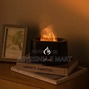 በኤሌክትሪክ የሚሰራ ለቤት መልካም መዓዛን የሚሰጥ Flame Aroma Humidifier