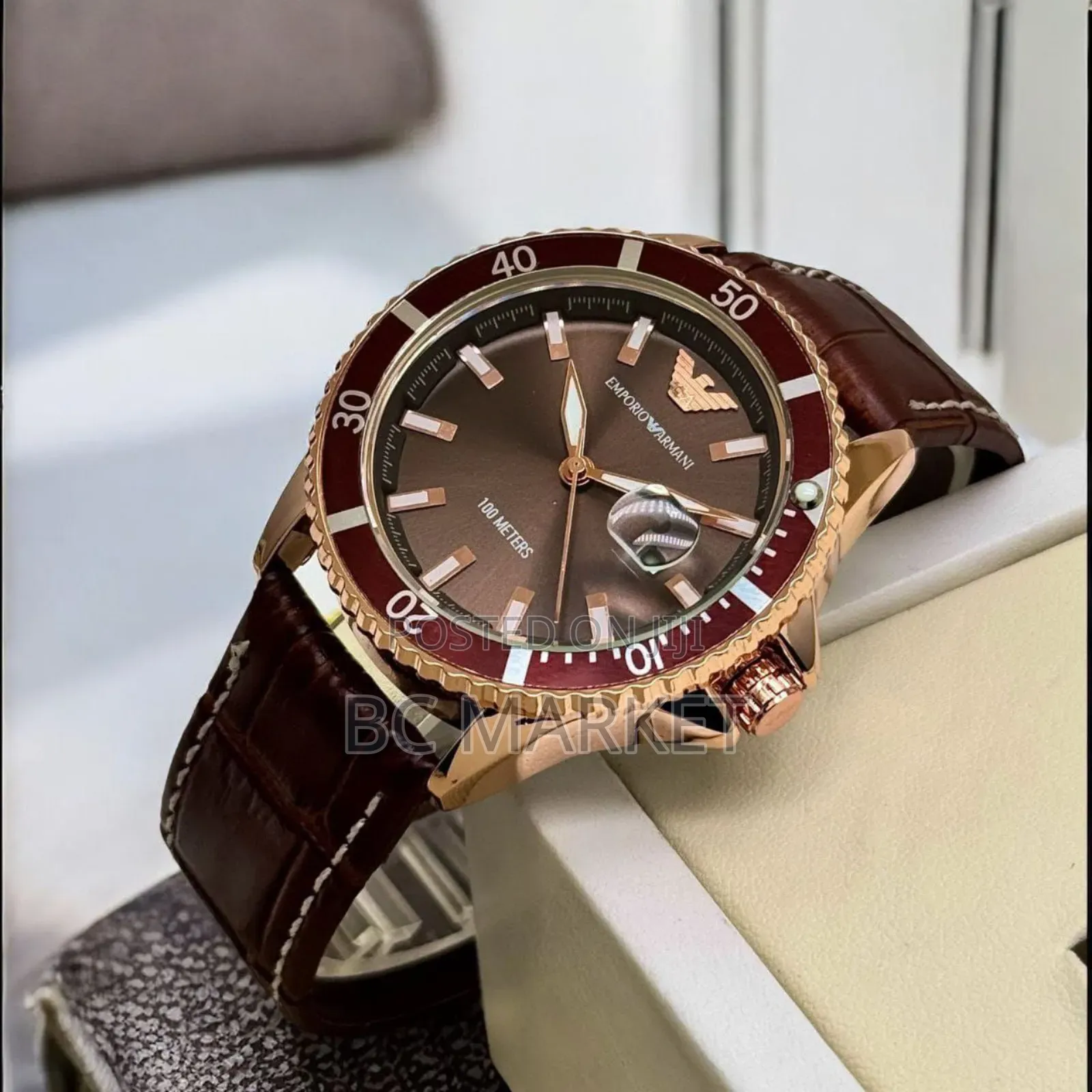 Leather Strap Watch Unique