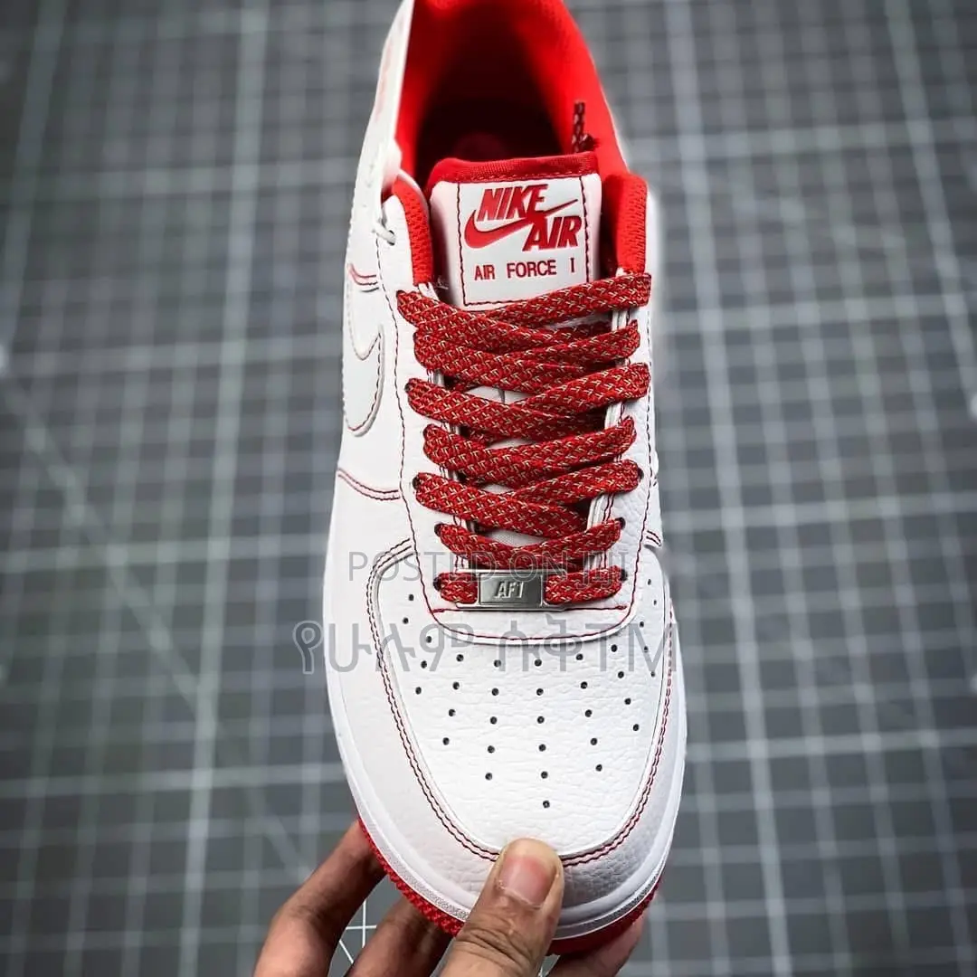 Original Nike Air Force 1 Low ‘07 ‘University Red’ Shoes