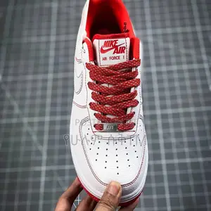 Original Nike Air Force 1 Low ‘07 ‘University Red’ Shoes