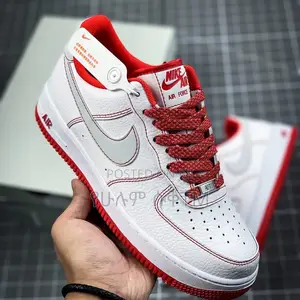 Photo - Original Nike Air Force 1 Low ‘07 ‘University Red’ Shoes