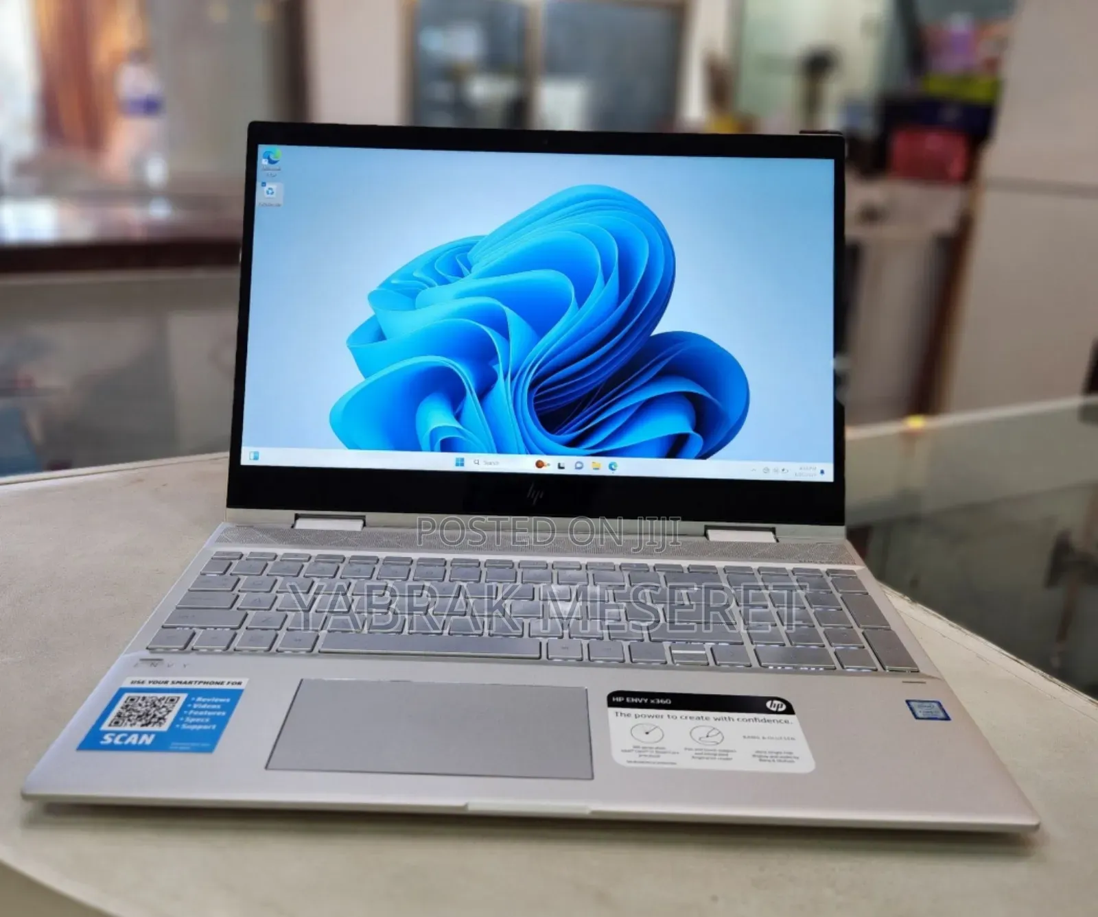 New Laptop HP Envy X360 12GB Intel Core I7 SSD 512GB