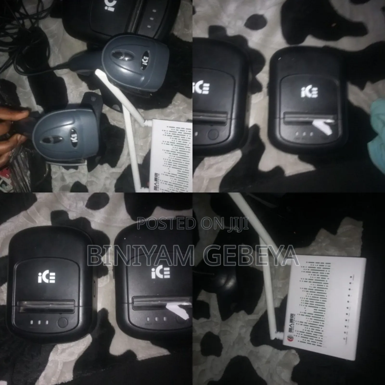  Original የኬኖቤት ሙሉ እቃ 2scanner እና 2printer Wifi Router
