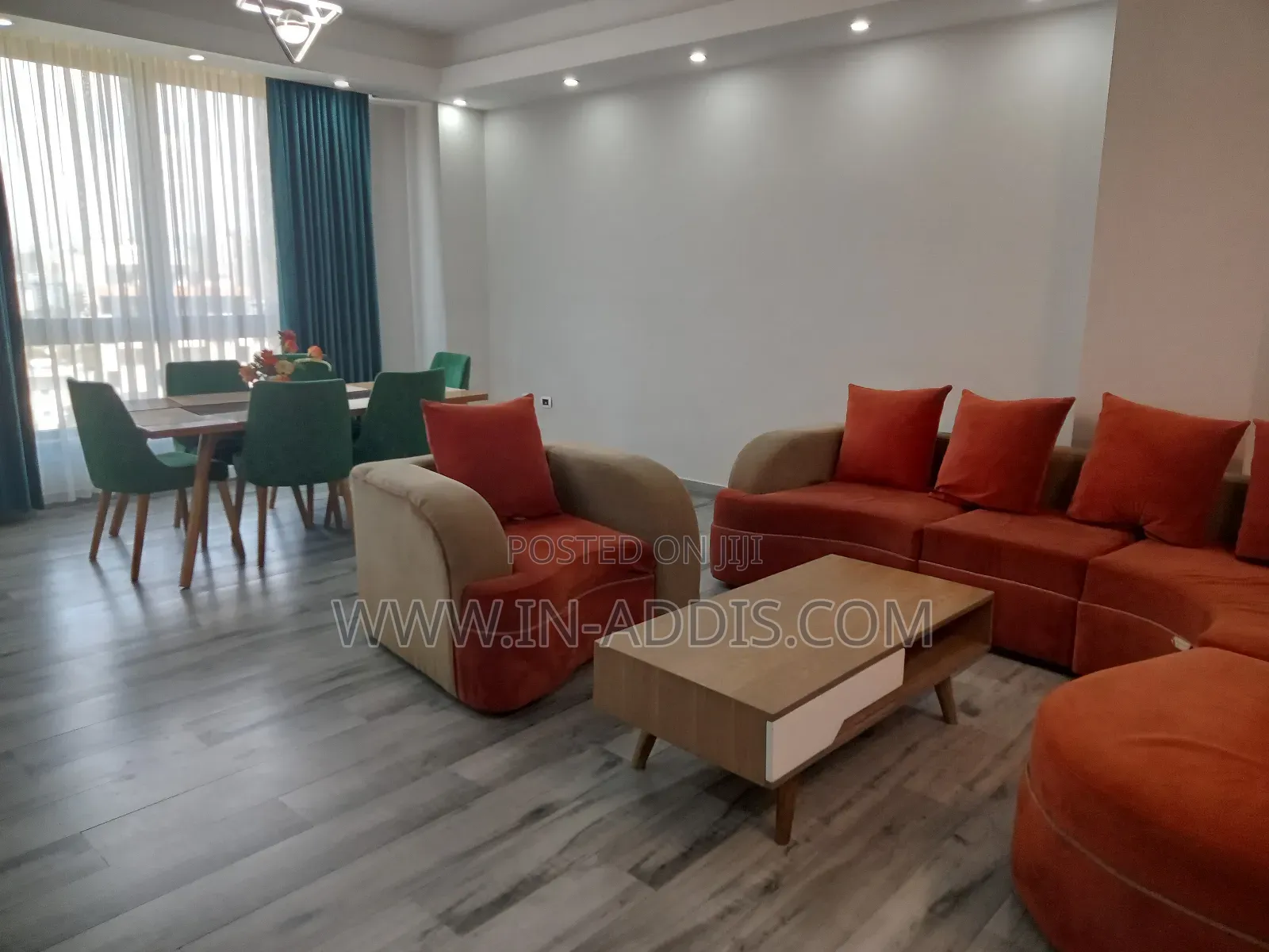 Furnished 3bdrm Apartment in Bole for rent