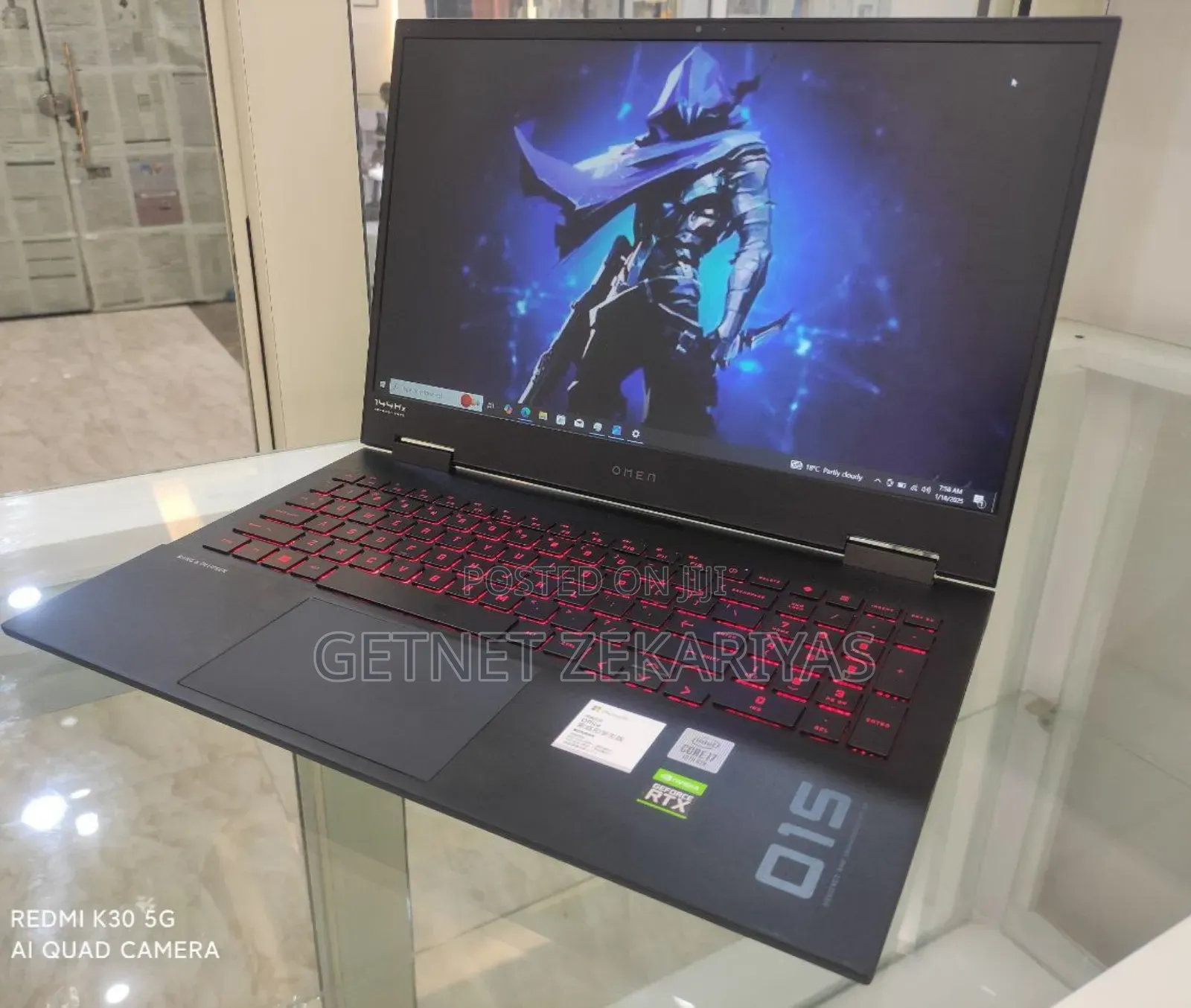 New Laptop HP Omen 16 16GB Intel Core I7 SSD 1T