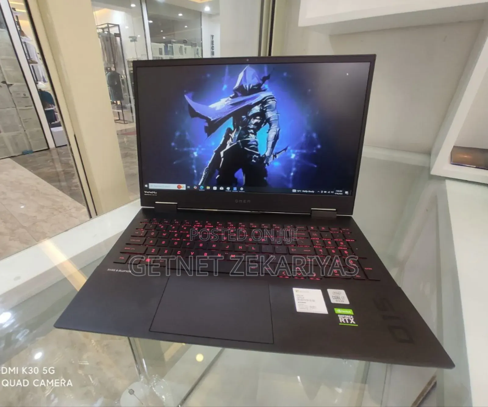 New Laptop HP Omen 16 16GB Intel Core I7 SSD 1T