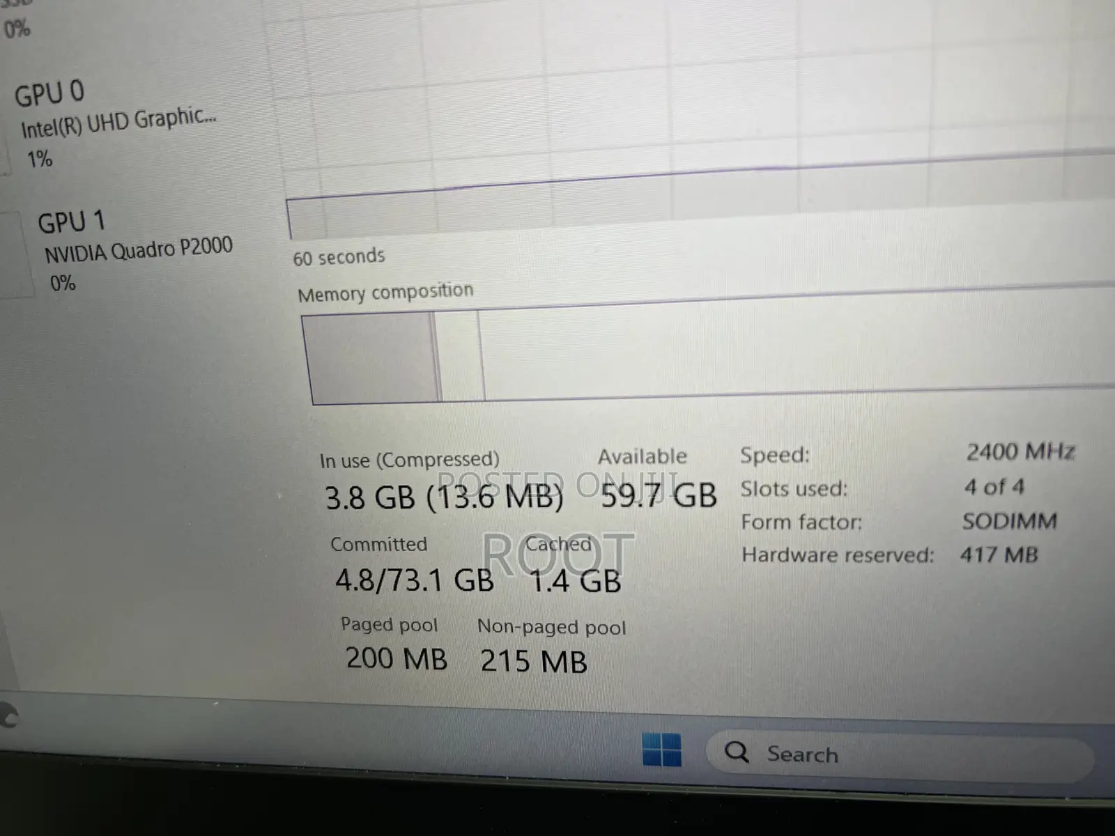 Laptop HP ZBook 15 64GB Intel Core I7 HDD+SSD 1T