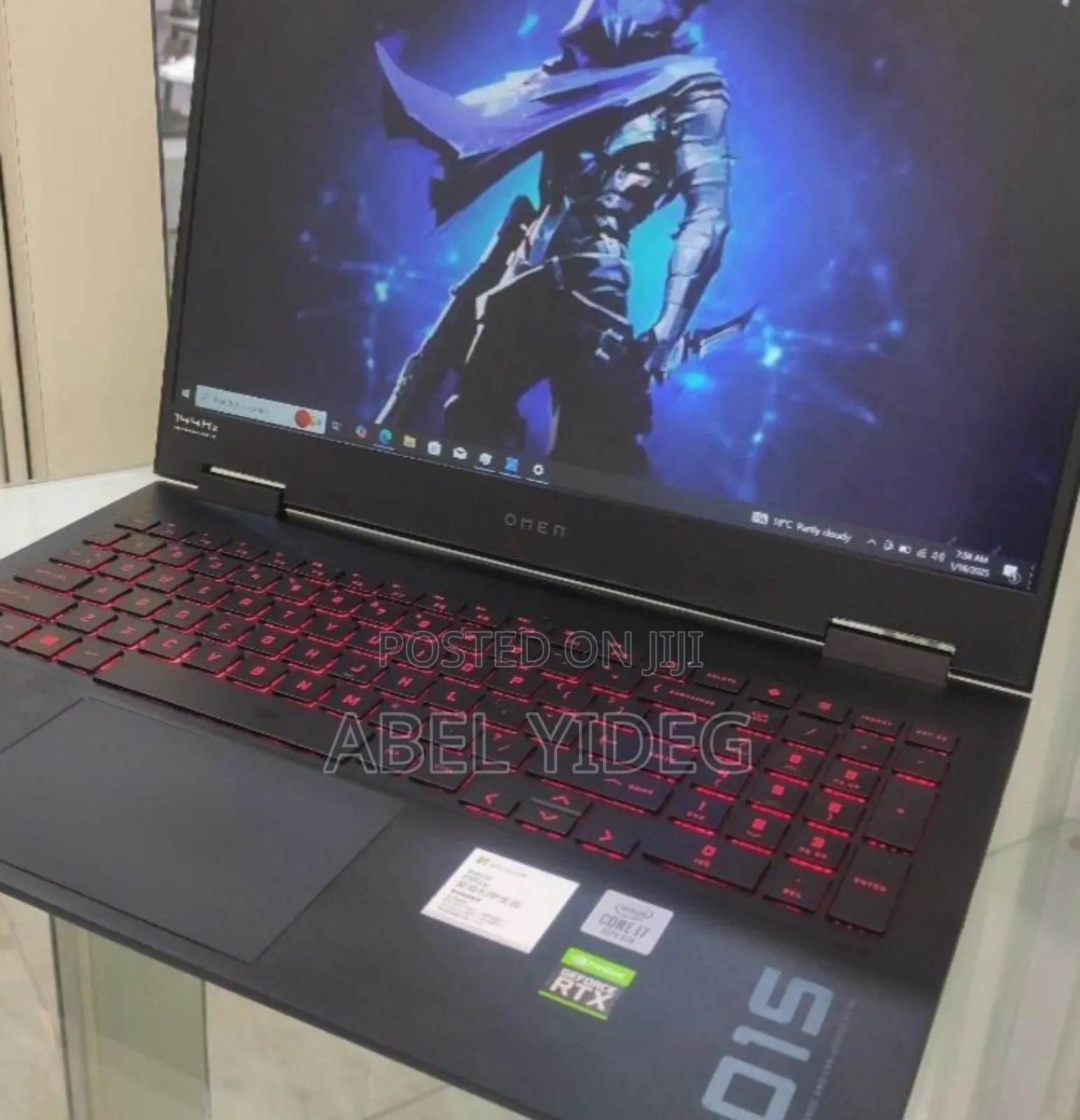 New Laptop HP Omen 15 16GB Intel Core I7 SSD 1T