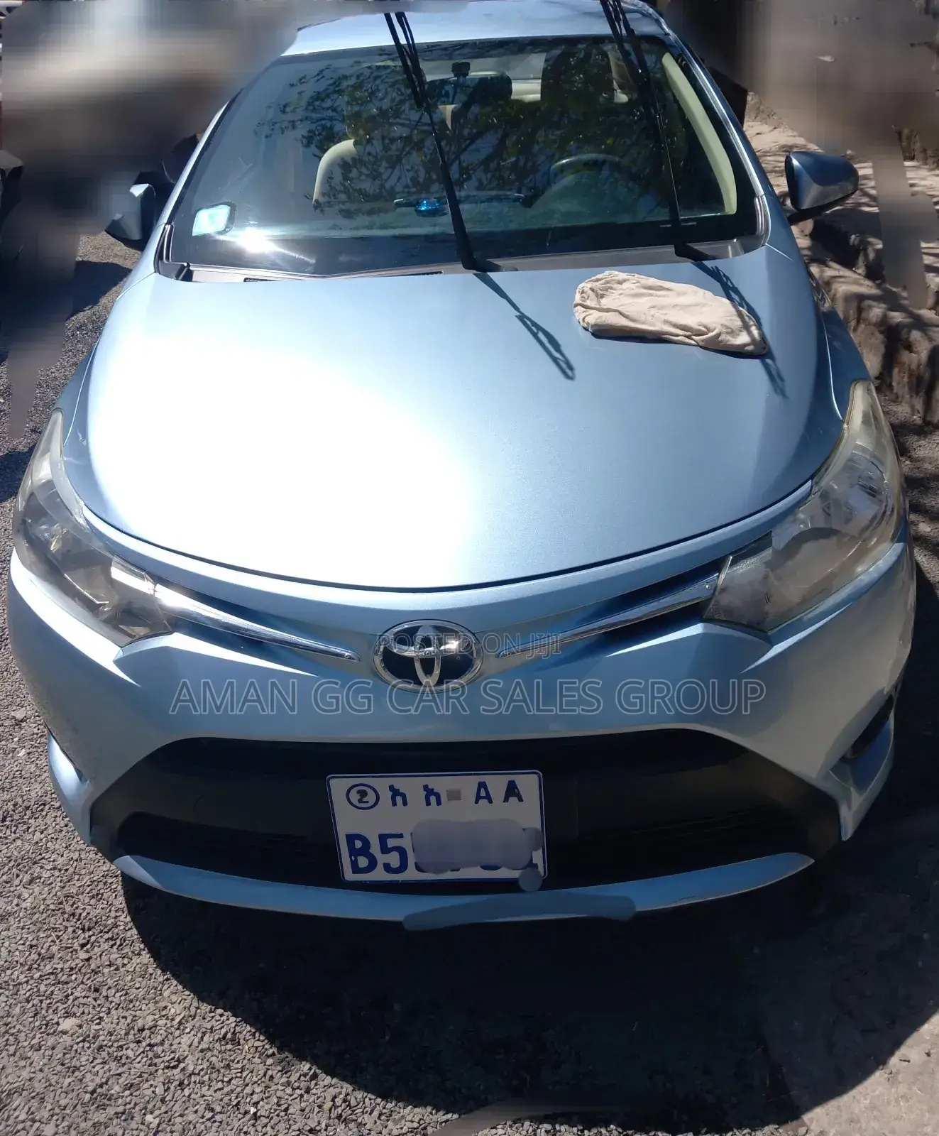 Toyota Yaris 2015 Blue