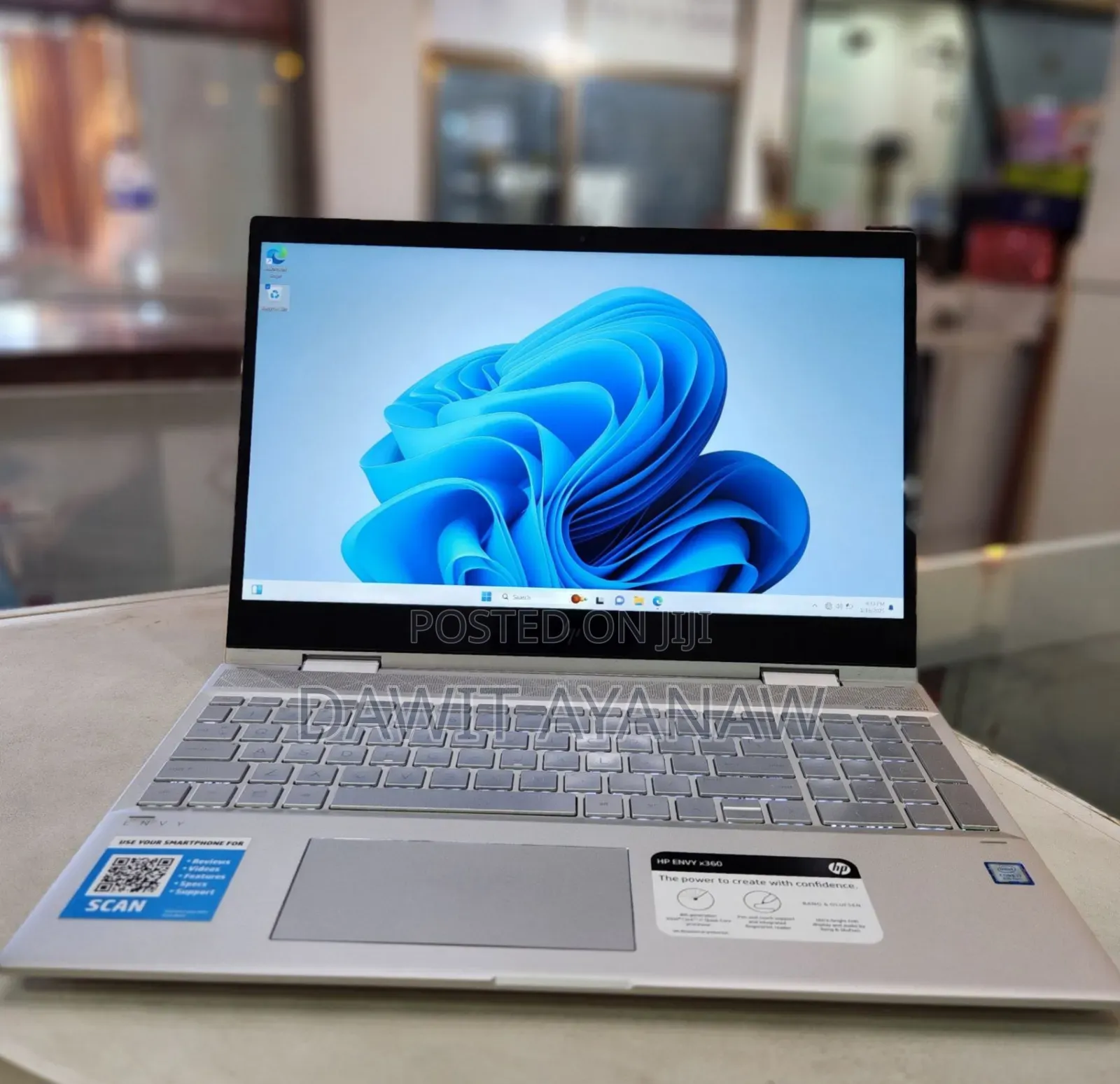 New Laptop HP Envy X360 16GB Intel Core I7 SSD 512GB