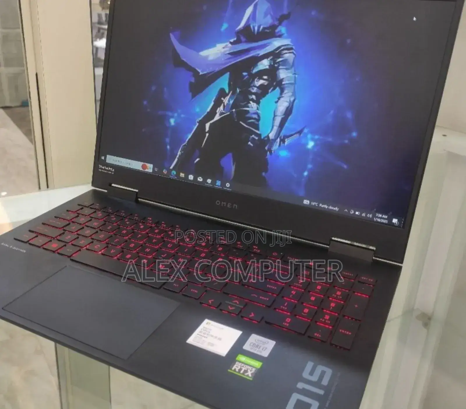 New Laptop HP Omen 15 16GB Intel Core I7 SSD 1T