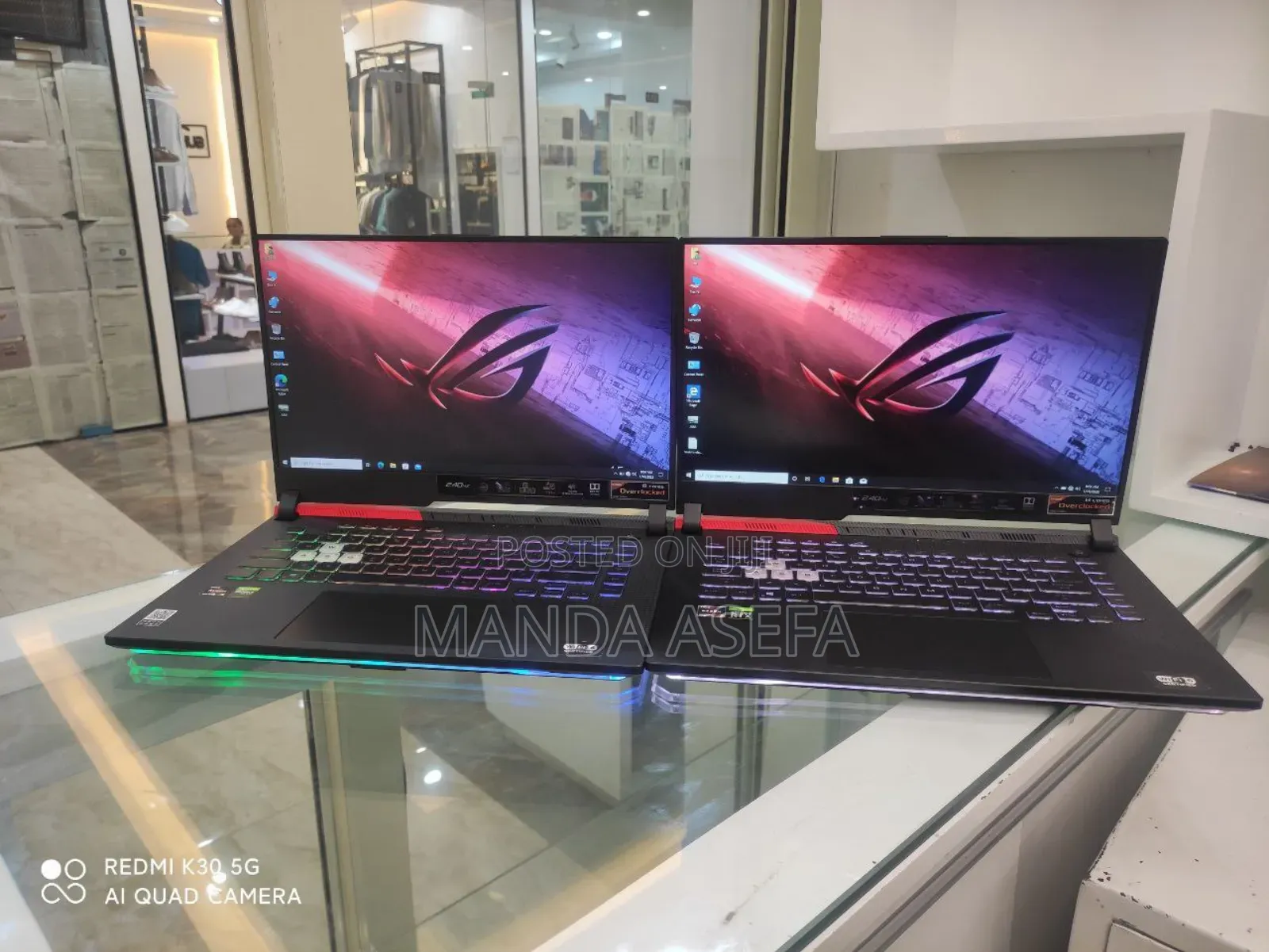 New Laptop Asus ROG Strix G15 16GB AMD Ryzen 9 SSD 1T