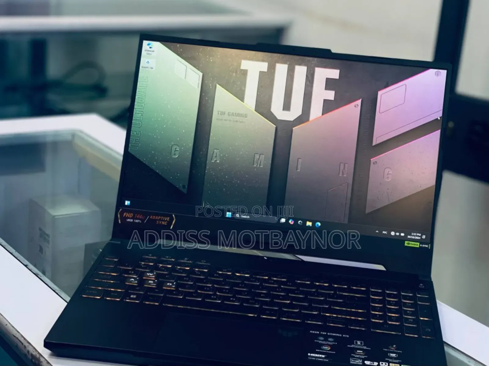 New Laptop Asus TUF Gaming A15 16GB AMD Ryzen 7 SSD 1T