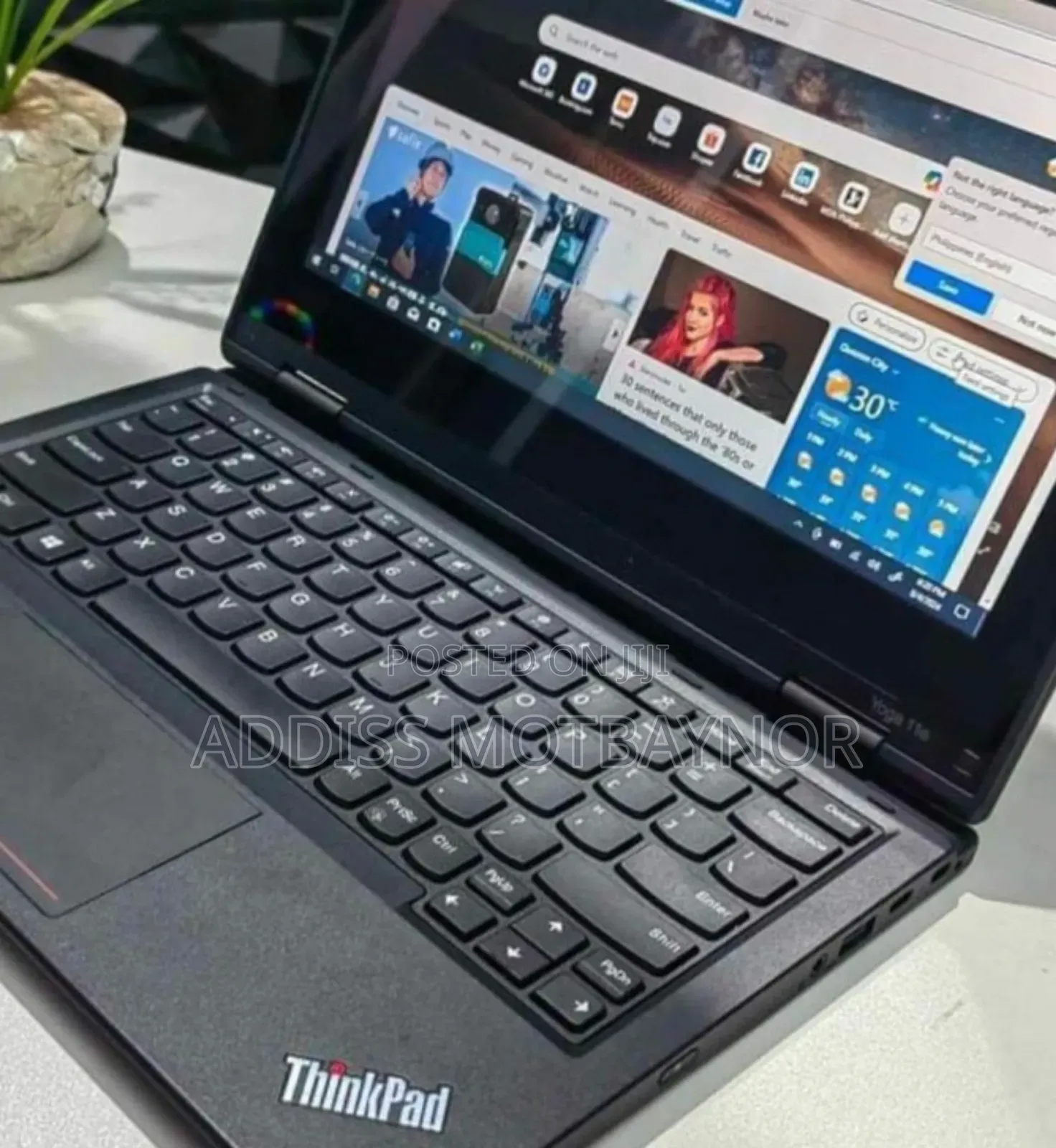 New Laptop Lenovo ThinkPad Yoga 8GB Intel Pentium SSD 256GB