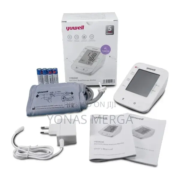 Electronic Blood Pressure Monitor Sphygmomanometer Household