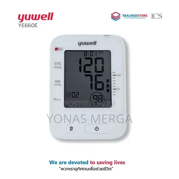 Yuwell YE660D Digital BP Monitor, for Personal, Medium at ₹