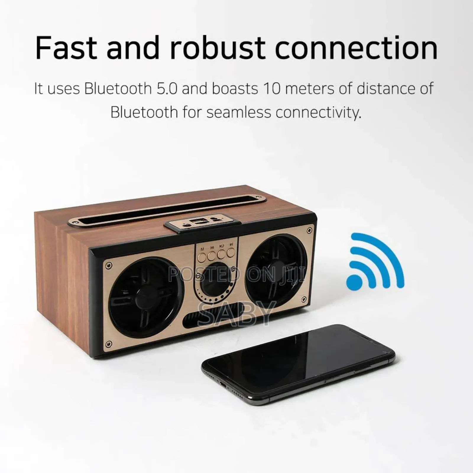 SEVAN - Giftology Retro Wood 20W Bluetooth Speaker With FM