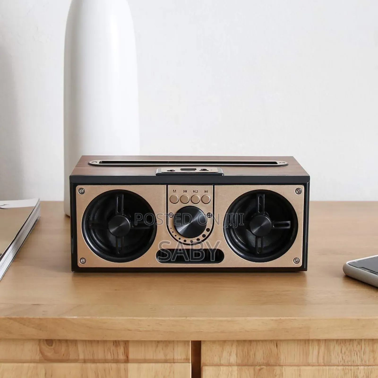 SEVAN - Giftology Retro Wood 20W Bluetooth Speaker With FM
