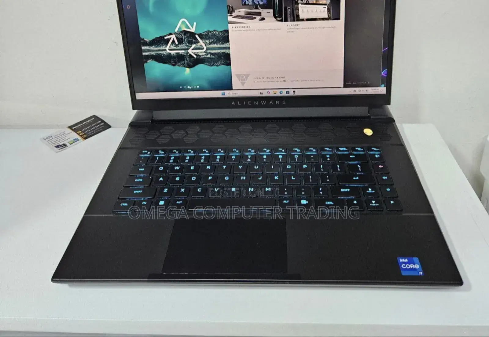 New Laptop Alienware M17x R2 16GB Intel Core i7 SSD 1T