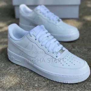 Photo - Nike Air Force White Color High Quality Shoes for You