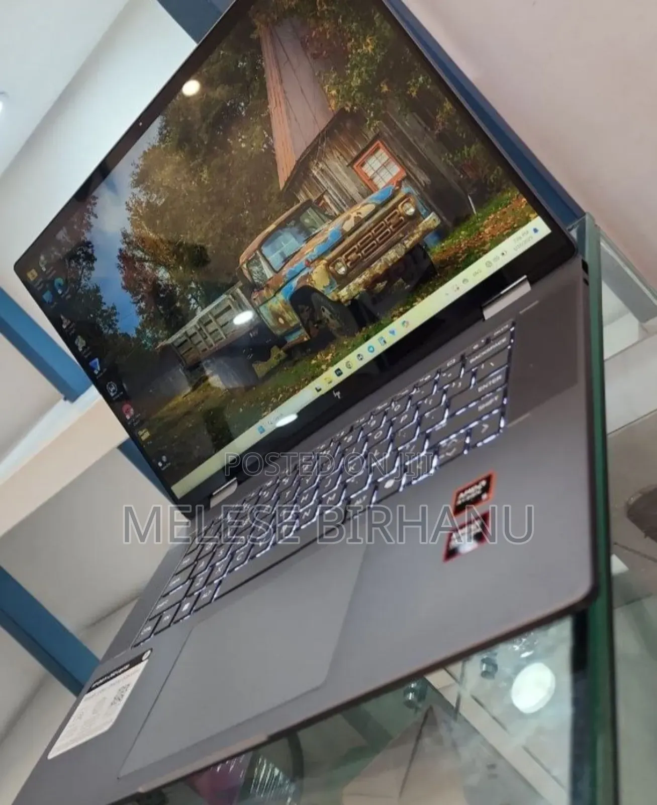 New Laptop HP Envy X360 8GB AMD Ryzen 5 SSD 512GB