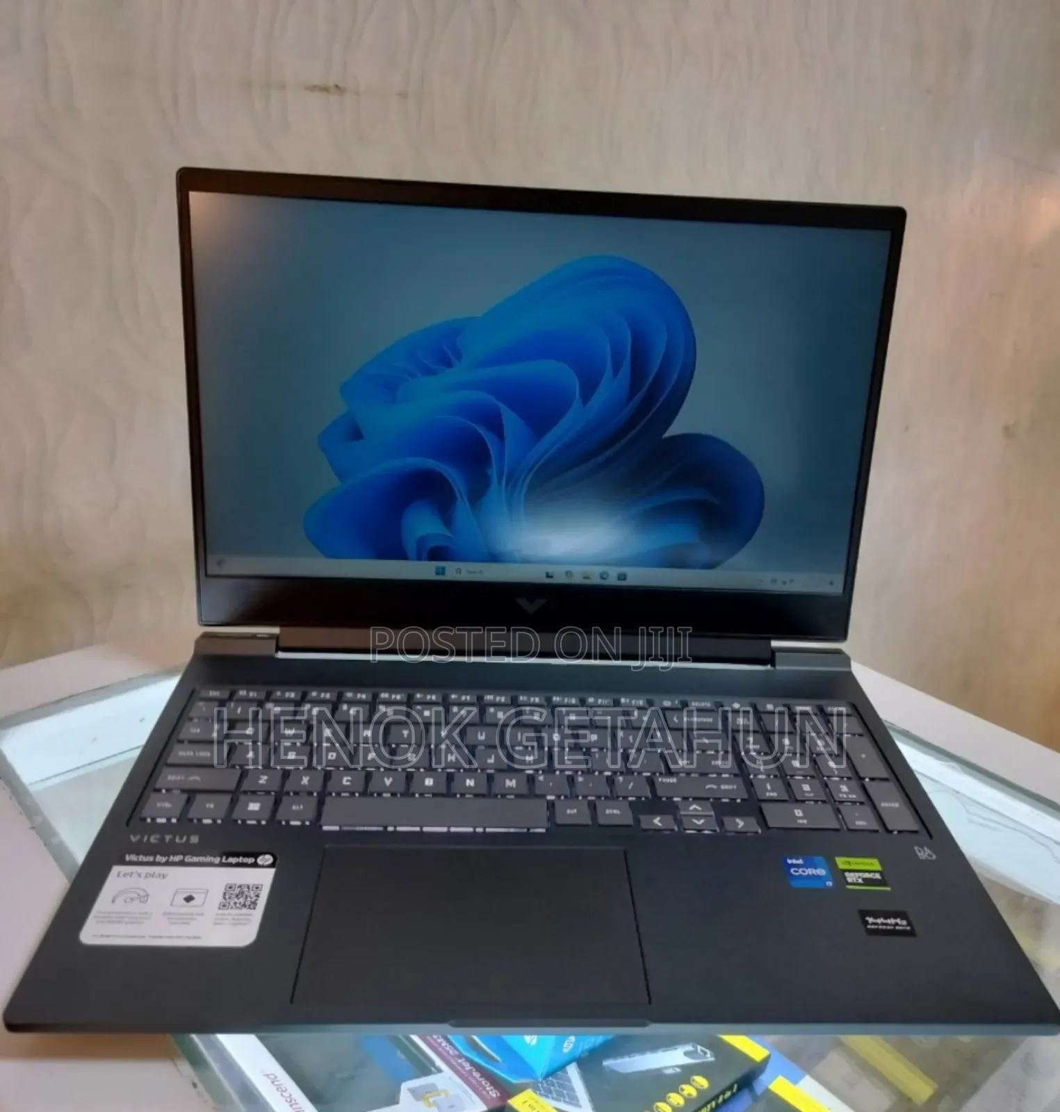 New Laptop HP Victus 16 8GB Intel Core I7 SSD 1T