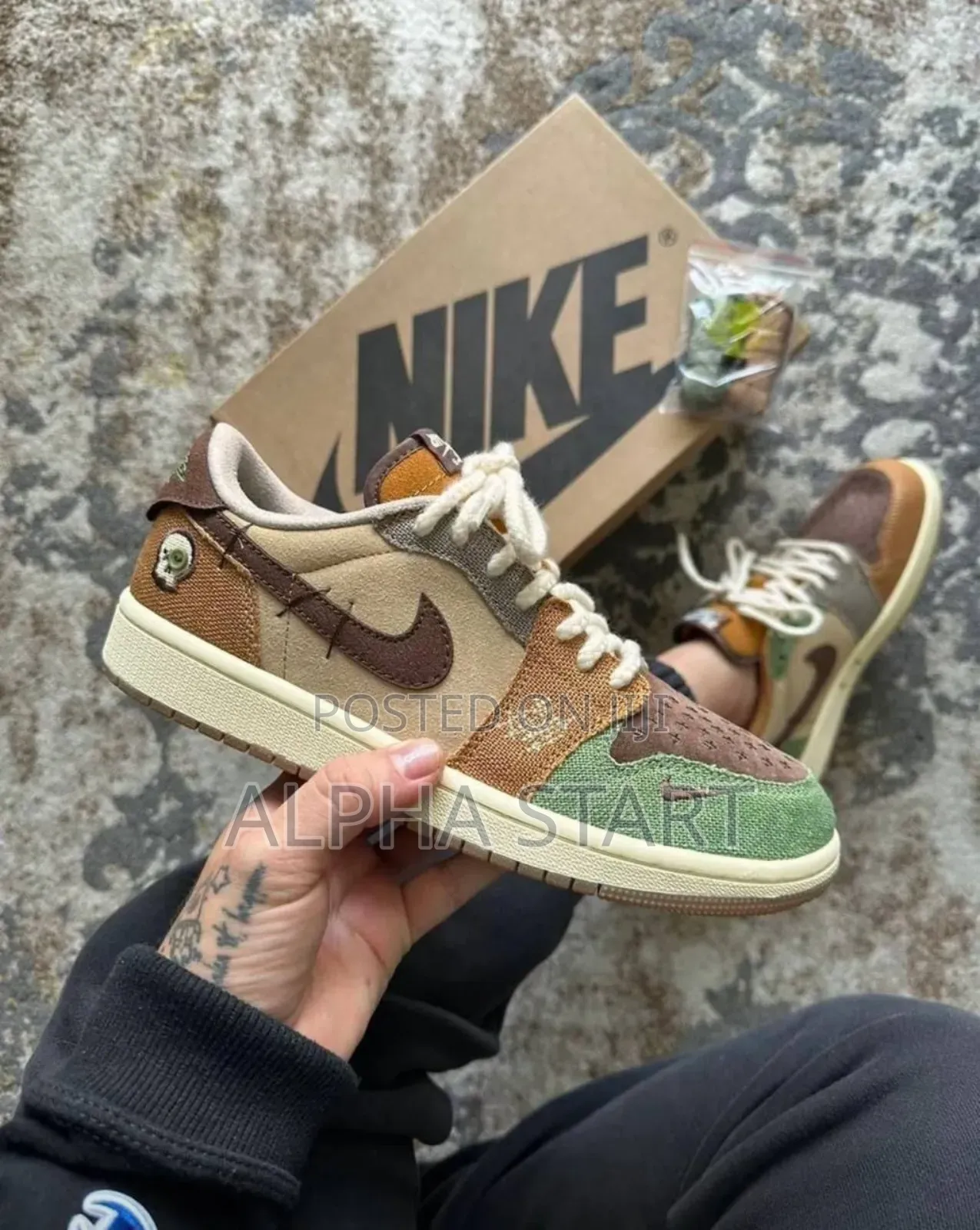 Air Jordan 1 Low X Zion Williamson ‘Voodoo’ Shoes