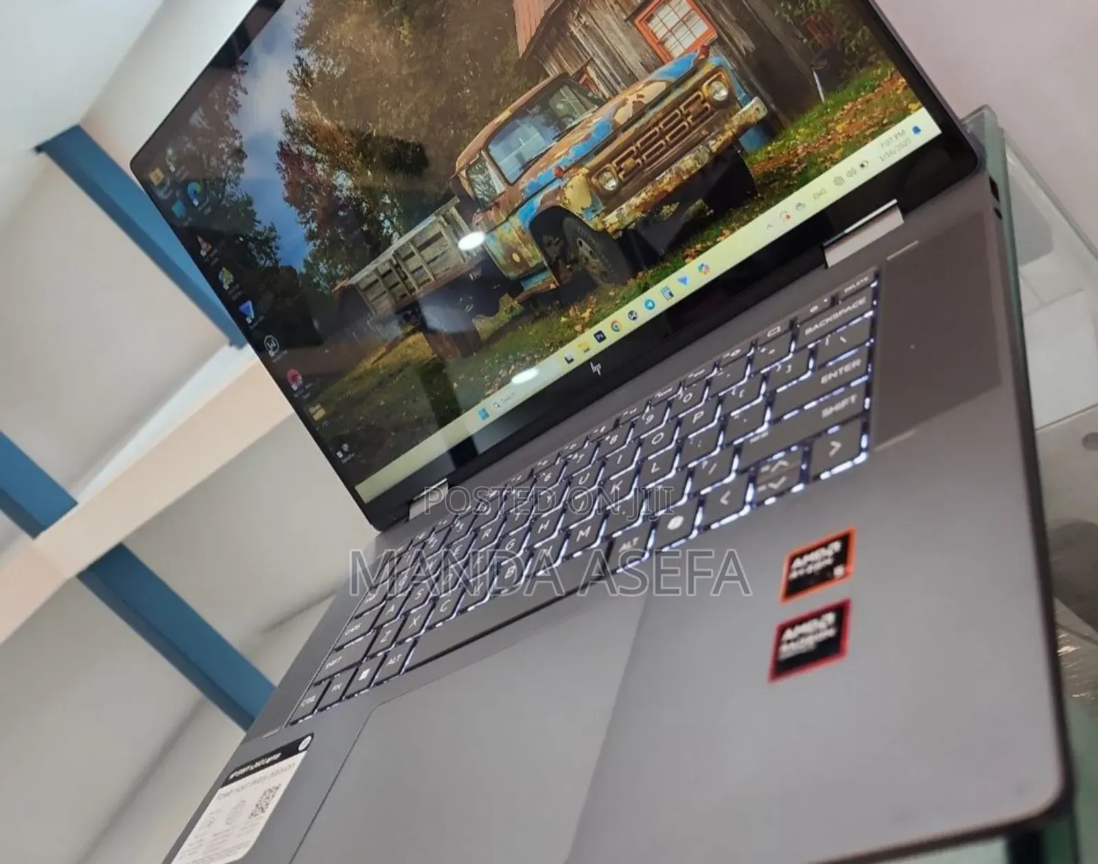 New Laptop HP Envy X360 8GB AMD Ryzen 5 SSD 512GB