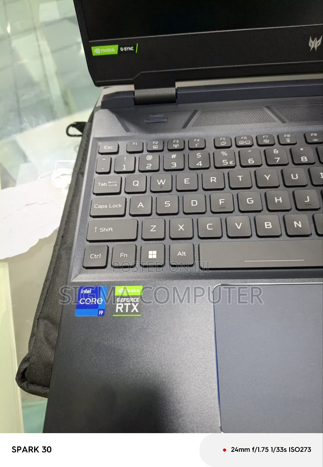 New Laptop Acer Predator Helios 300 16GB Intel Core I9 SSD 1T