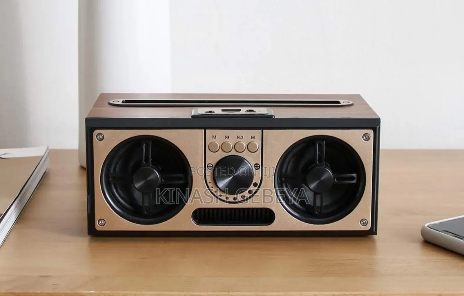 High Quality Retro Wood Bluetooth Speacker