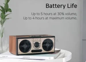 High Quality Retro Wood Bluetooth Speacker