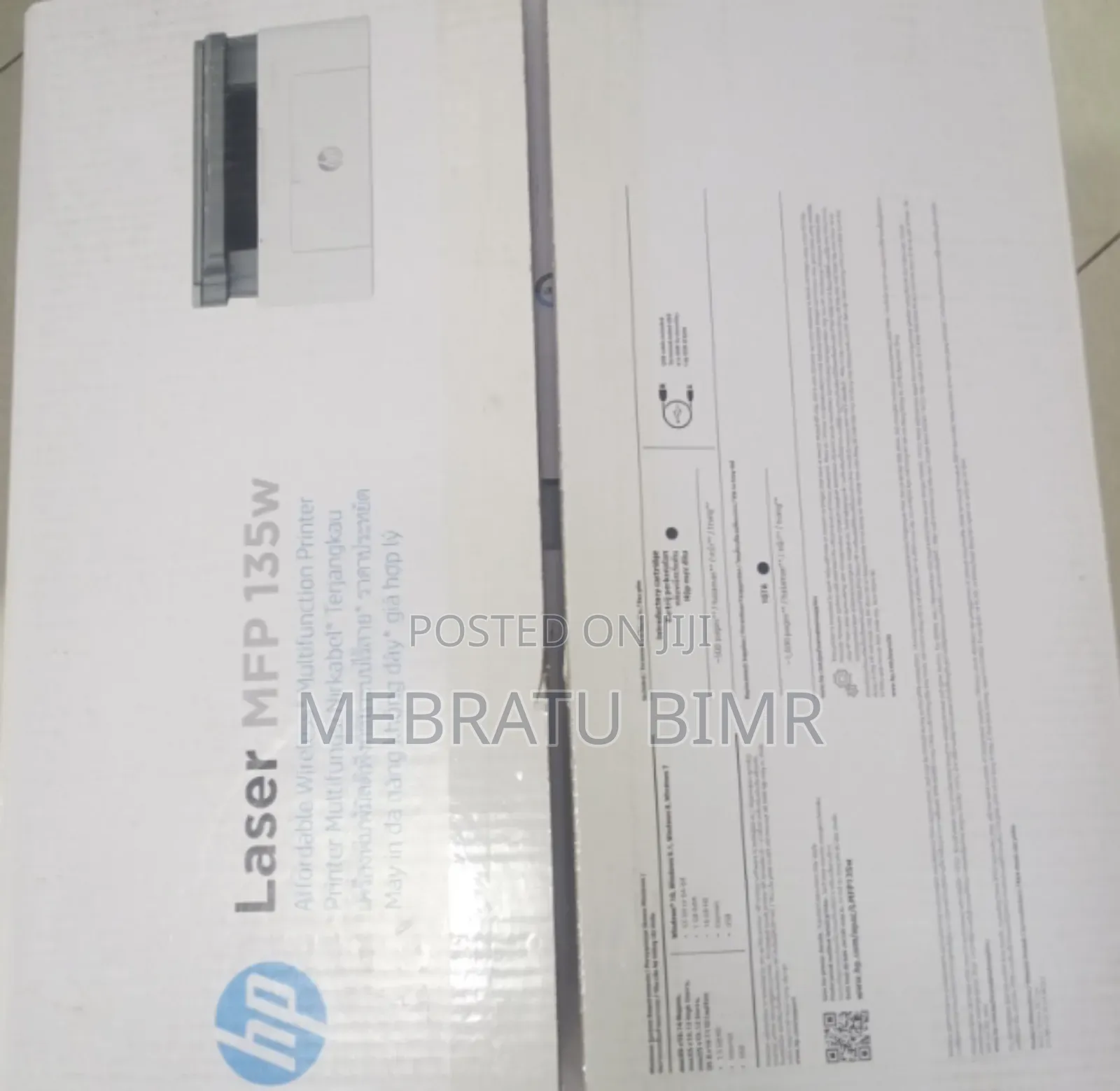 Hp Laser MFP 135w Printer