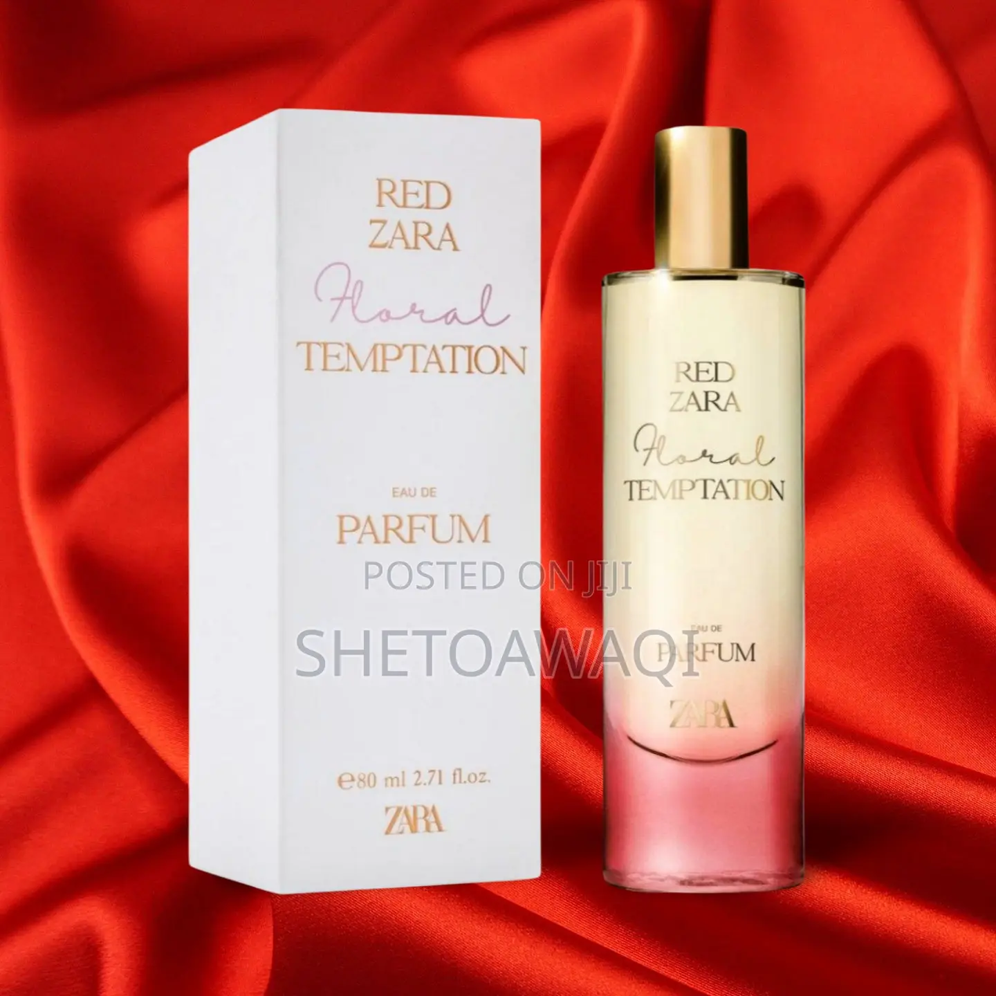 ZARA Red Temptation Floral EDP 80 ML (2.71 Fl. Oz).
