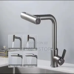 360° Rotatable Kitchen Faucet With Triple Water Modes