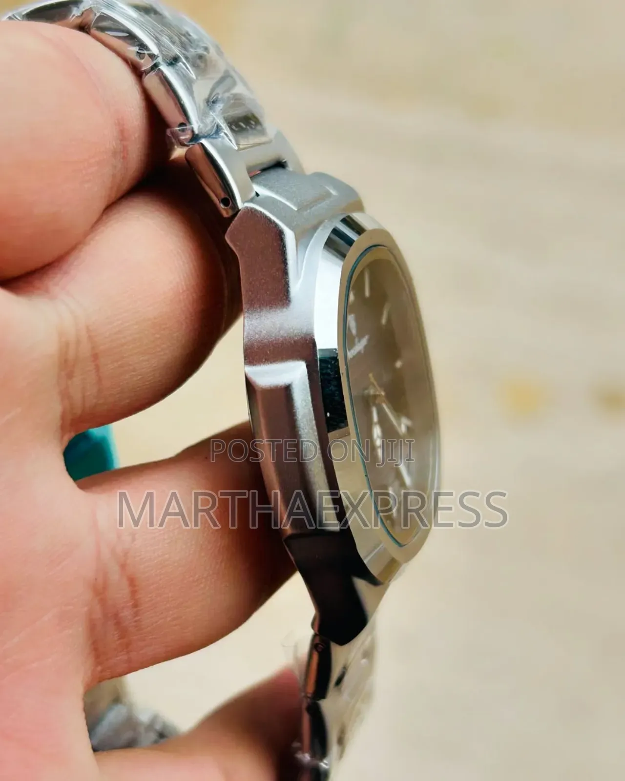 Swiss Certified Poedagar Luxury Silver Blue Wrist Watch