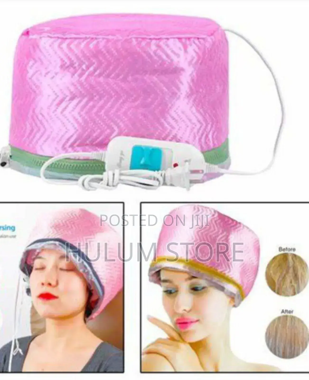 Electric Hair Steamer Cap