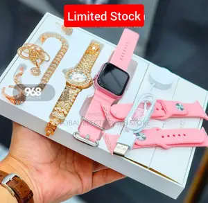 Photo - Mini Smart Watch + 5-in-1 Diamond Jewellery Combo! 
