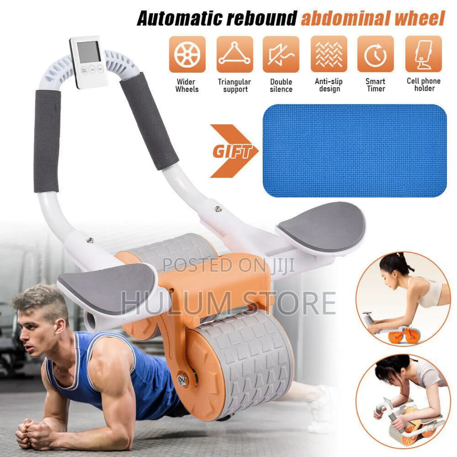 Automatic Rebound Abdominal Wheel