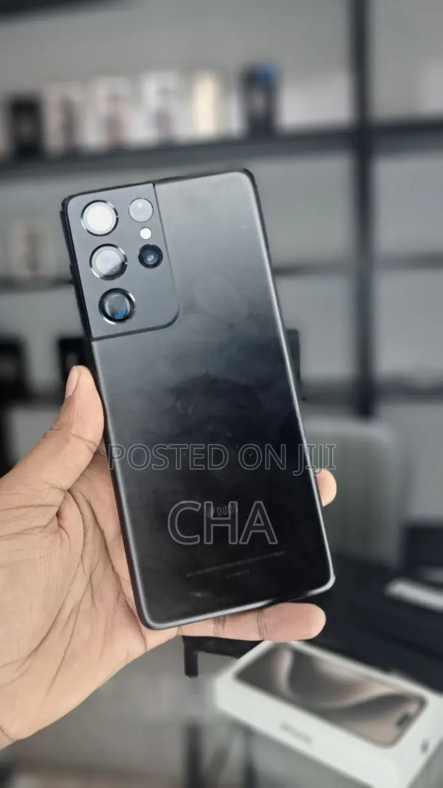 New Samsung Galaxy S21 Ultra 5G 128 GB Black