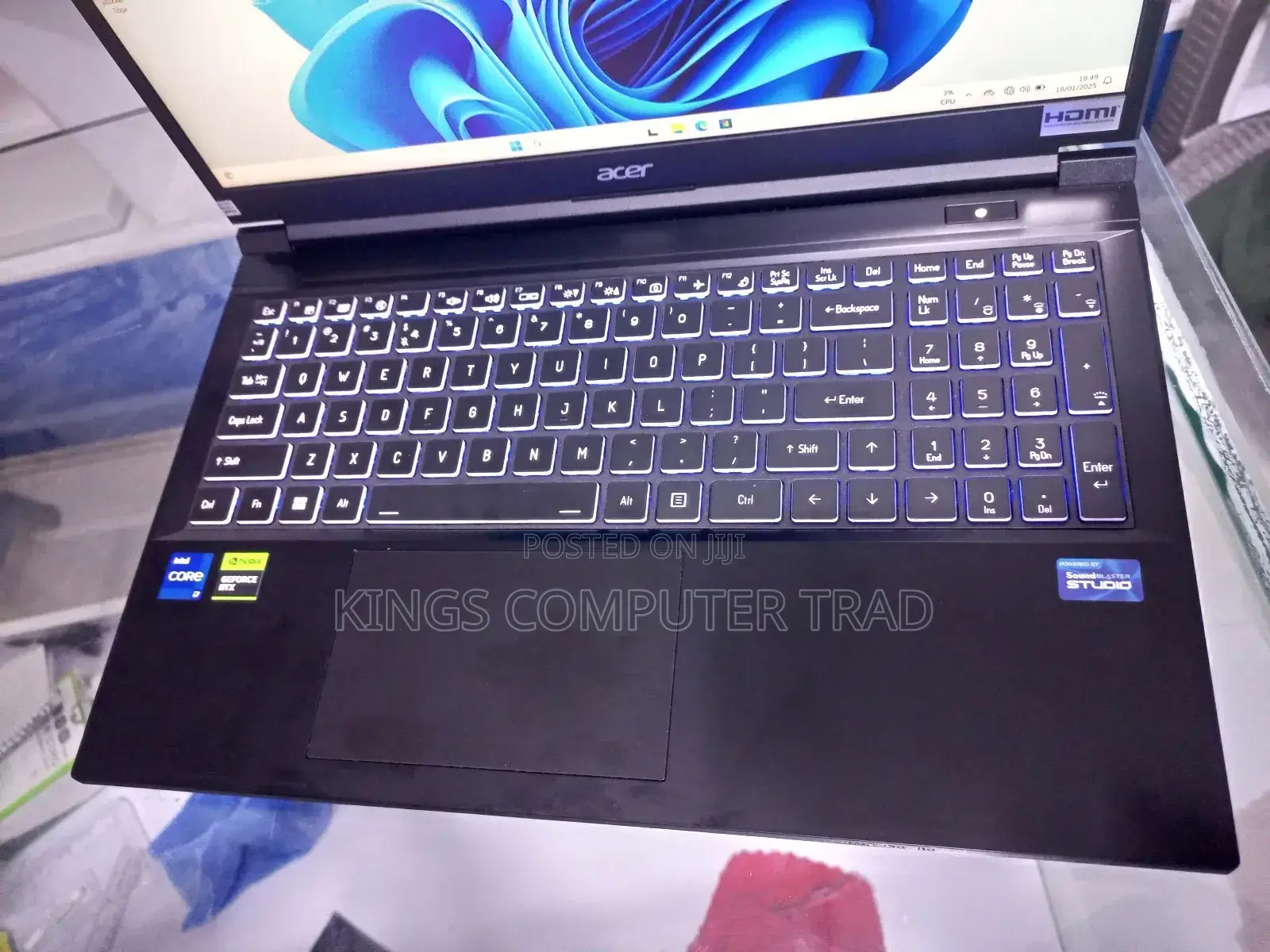 New Laptop Acer Nitro 5 Spin 16GB Intel Core I7 SSD 1T