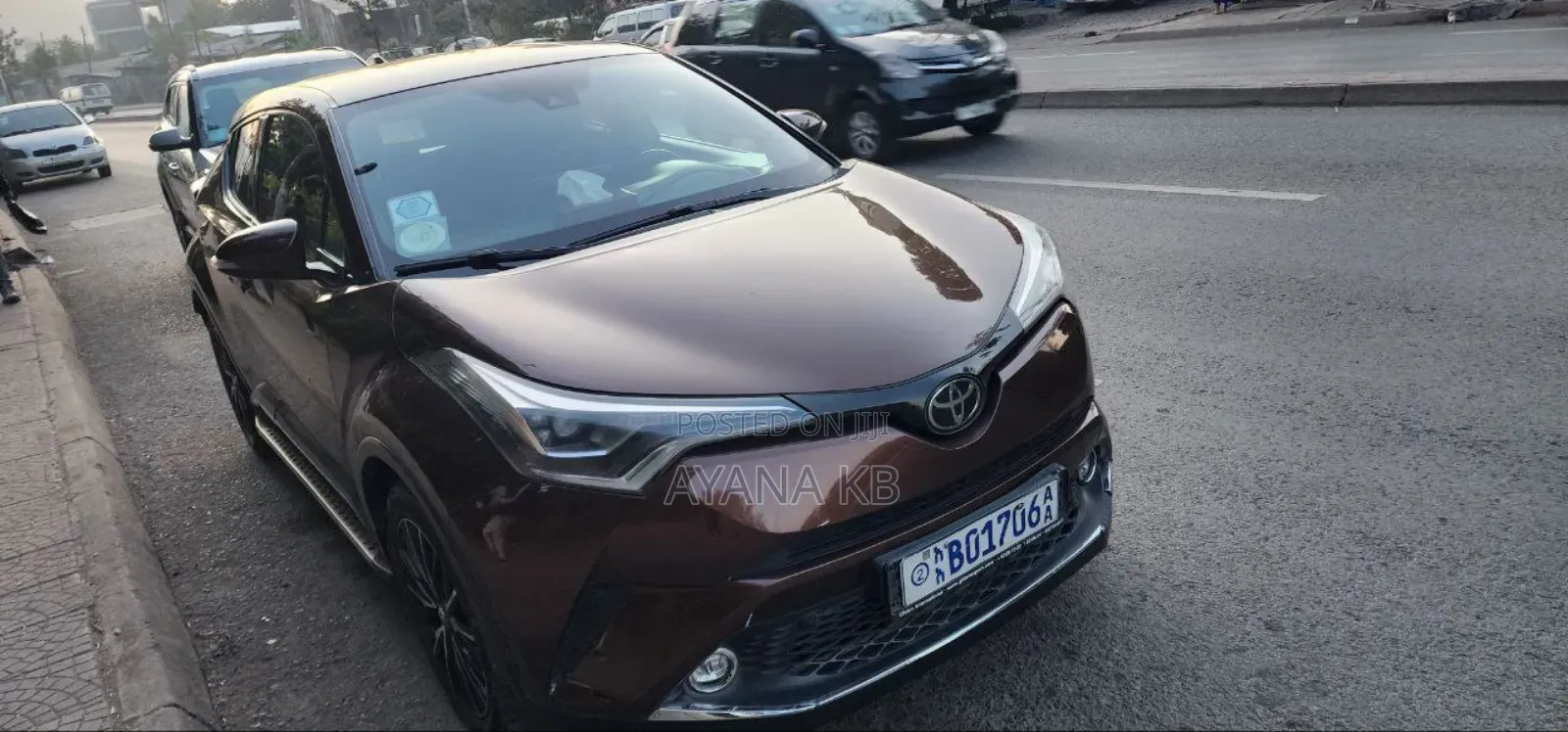 Toyota C-HR 2017 Brown