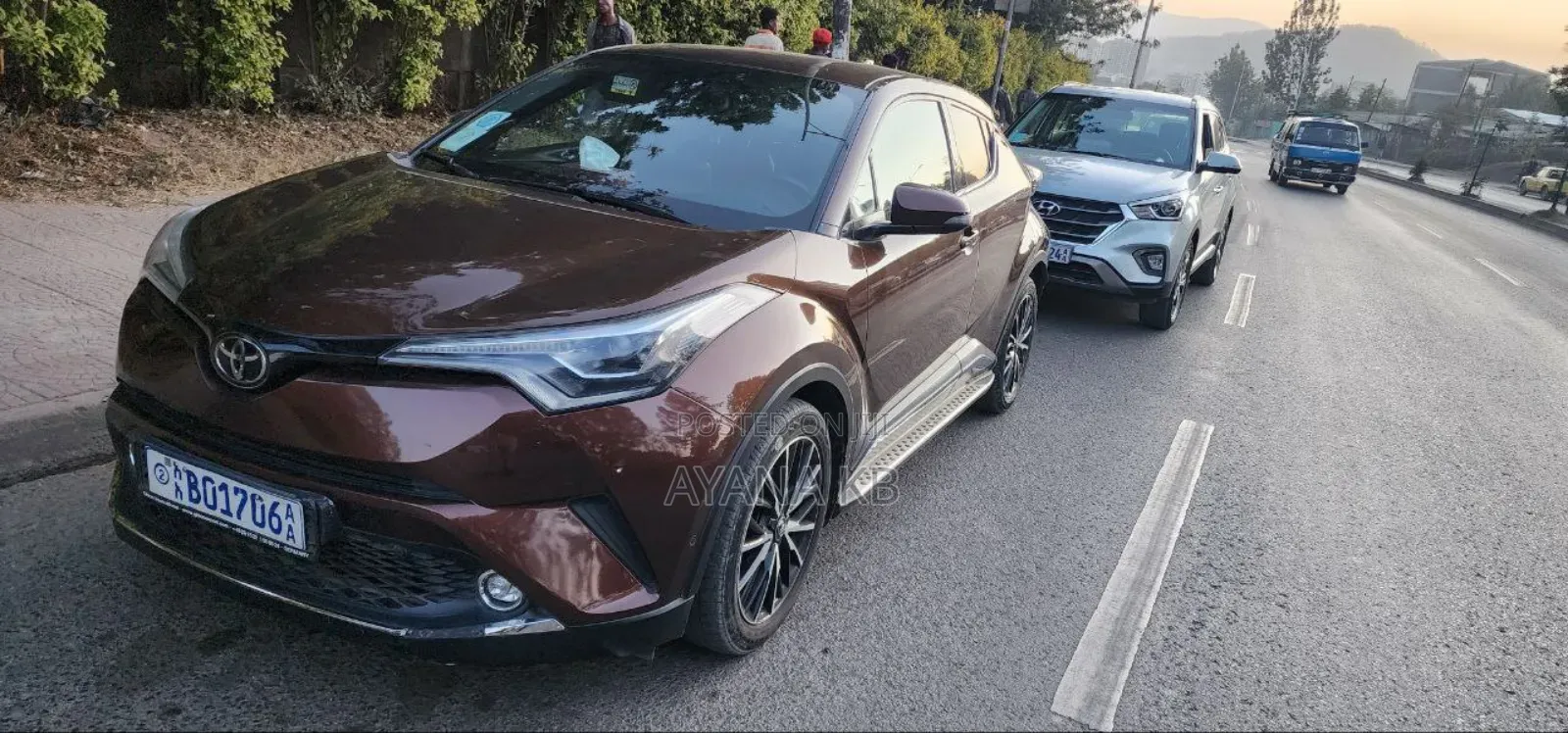 Toyota C-HR 2017 Brown