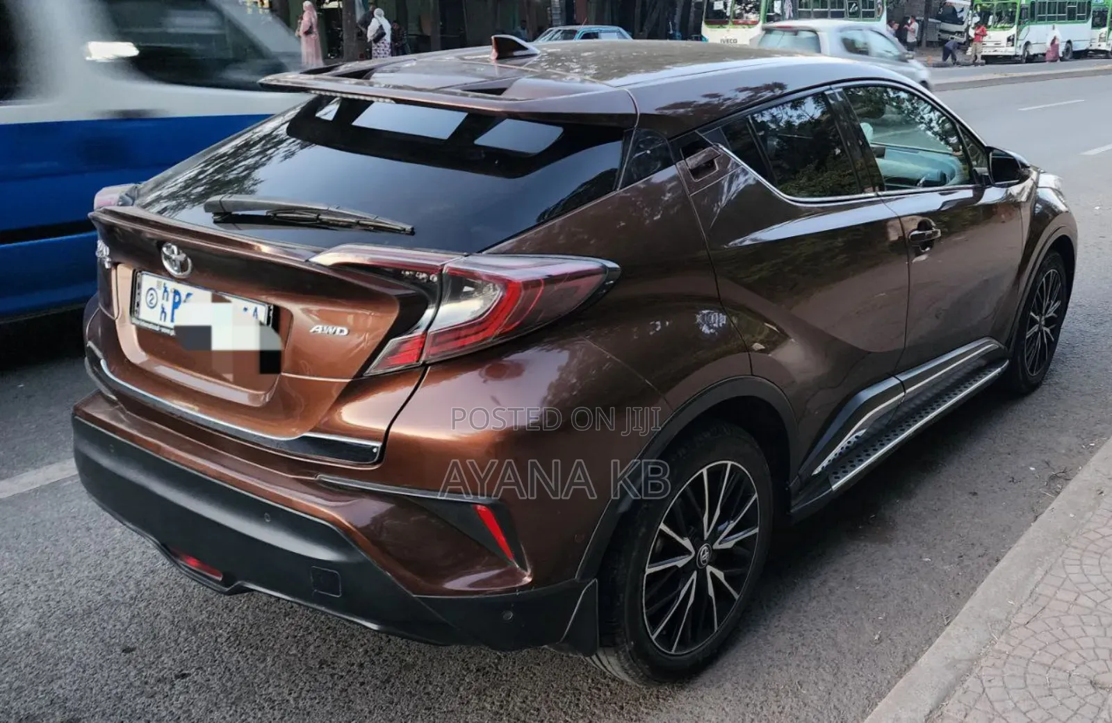 Toyota C-HR 2017 Brown