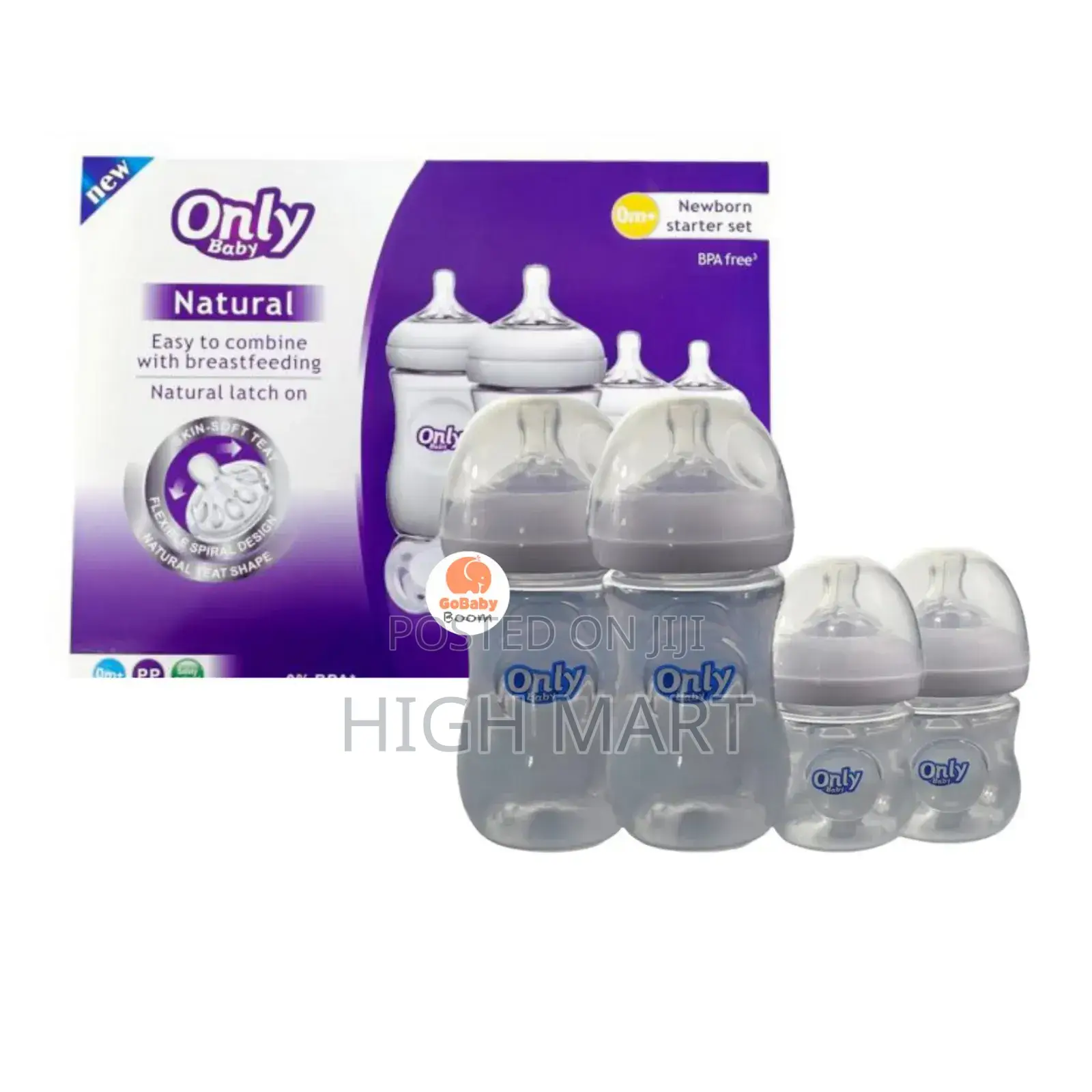 3 Pc Baby Feeding Bottles