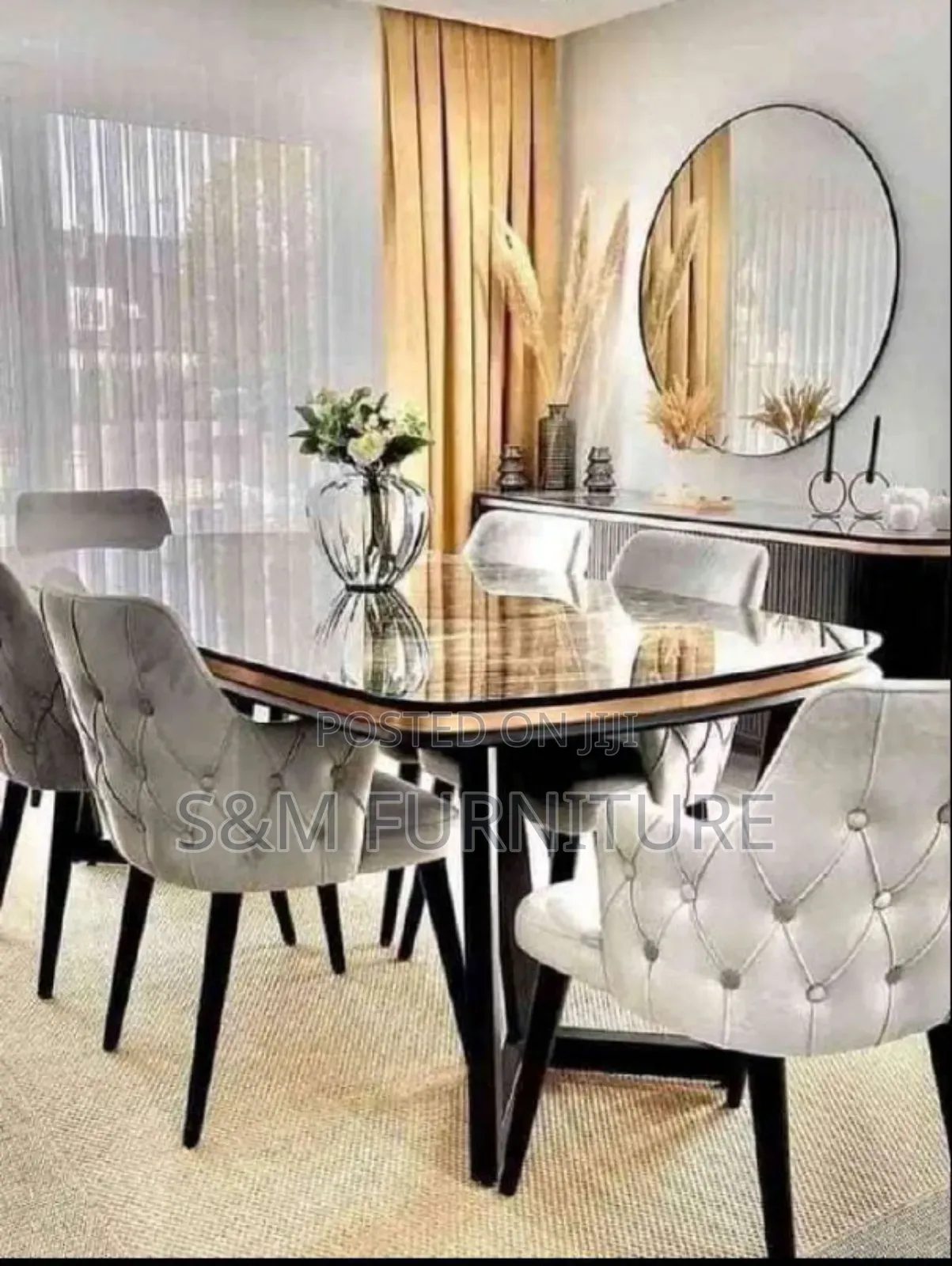 Luminous 6 Seater Dinning Table With Unbelievable Price.