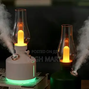 Photo - Rechargeable Vintage Lamp Humidifier